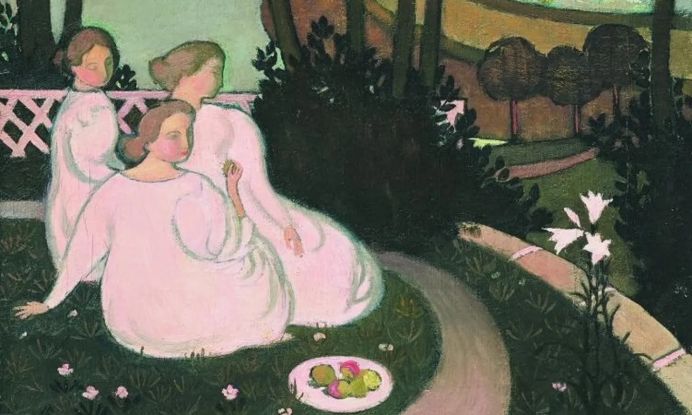 Maurice Denis, Légende de chevalerie (Trois jeunes princesses), 1893 MCBA. ©MCBA