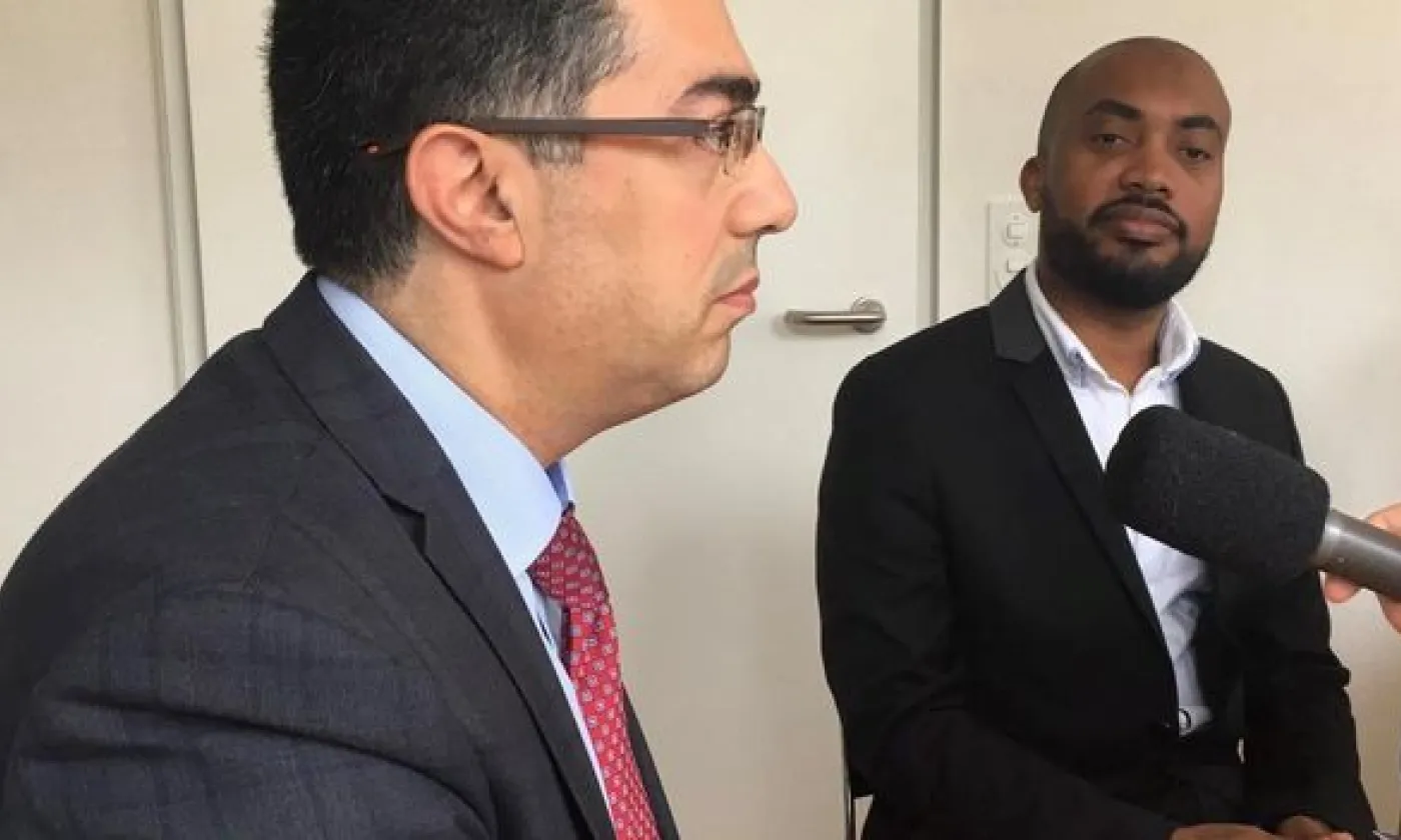 Michel Younès et Mohammed Bajrafil ©RTSreligion