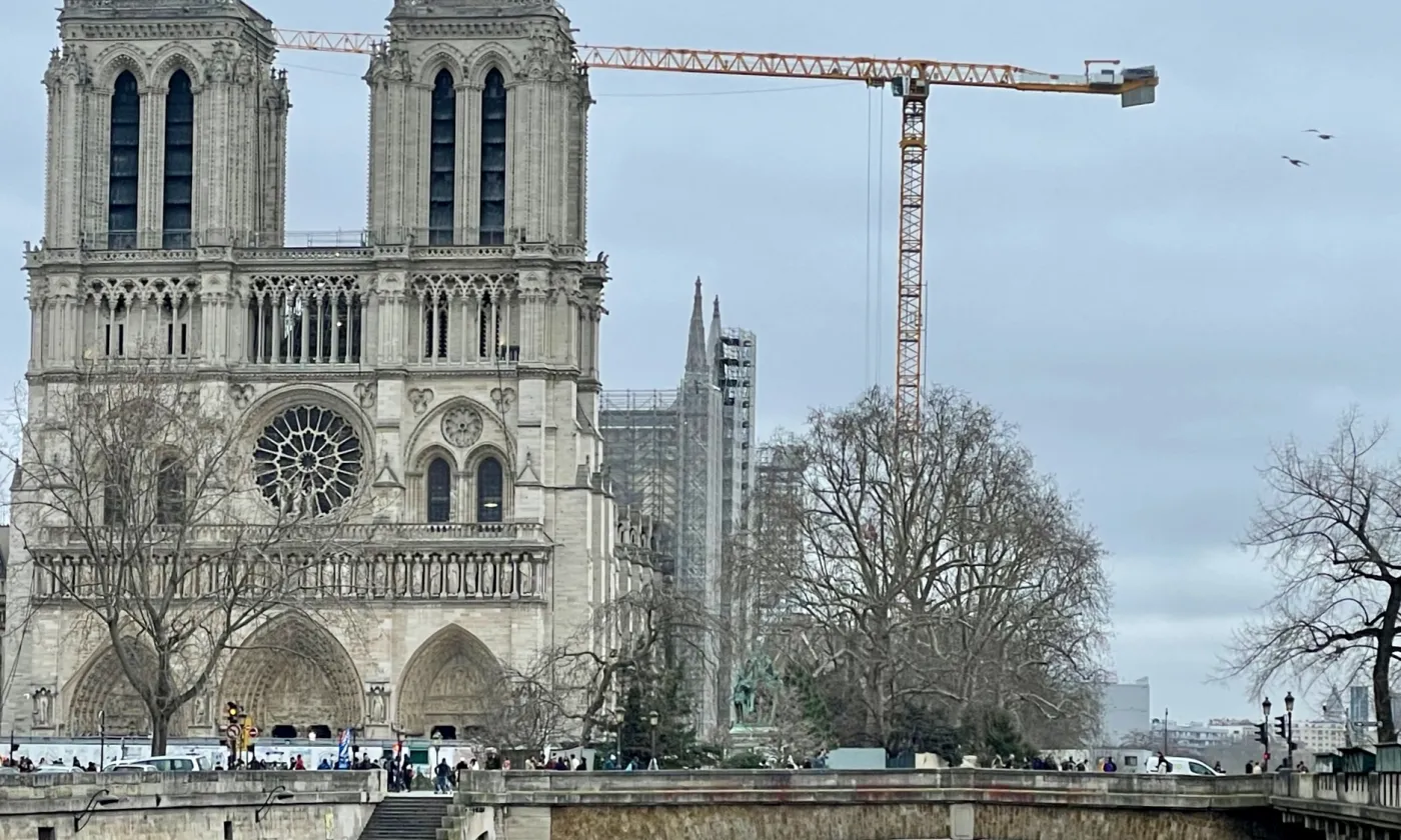 Notre-Dame de Paris, février 2022 ©Carole Pirker/RTSreligion