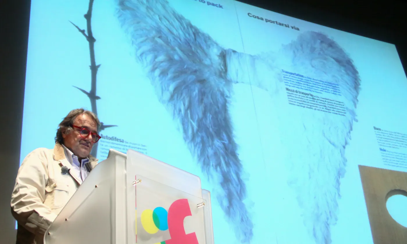 Oliviero Toscani en 2010 ©International Journalism Festival, Perugia, Italia, CC BY-SA 2.0 Wikimedia Commons