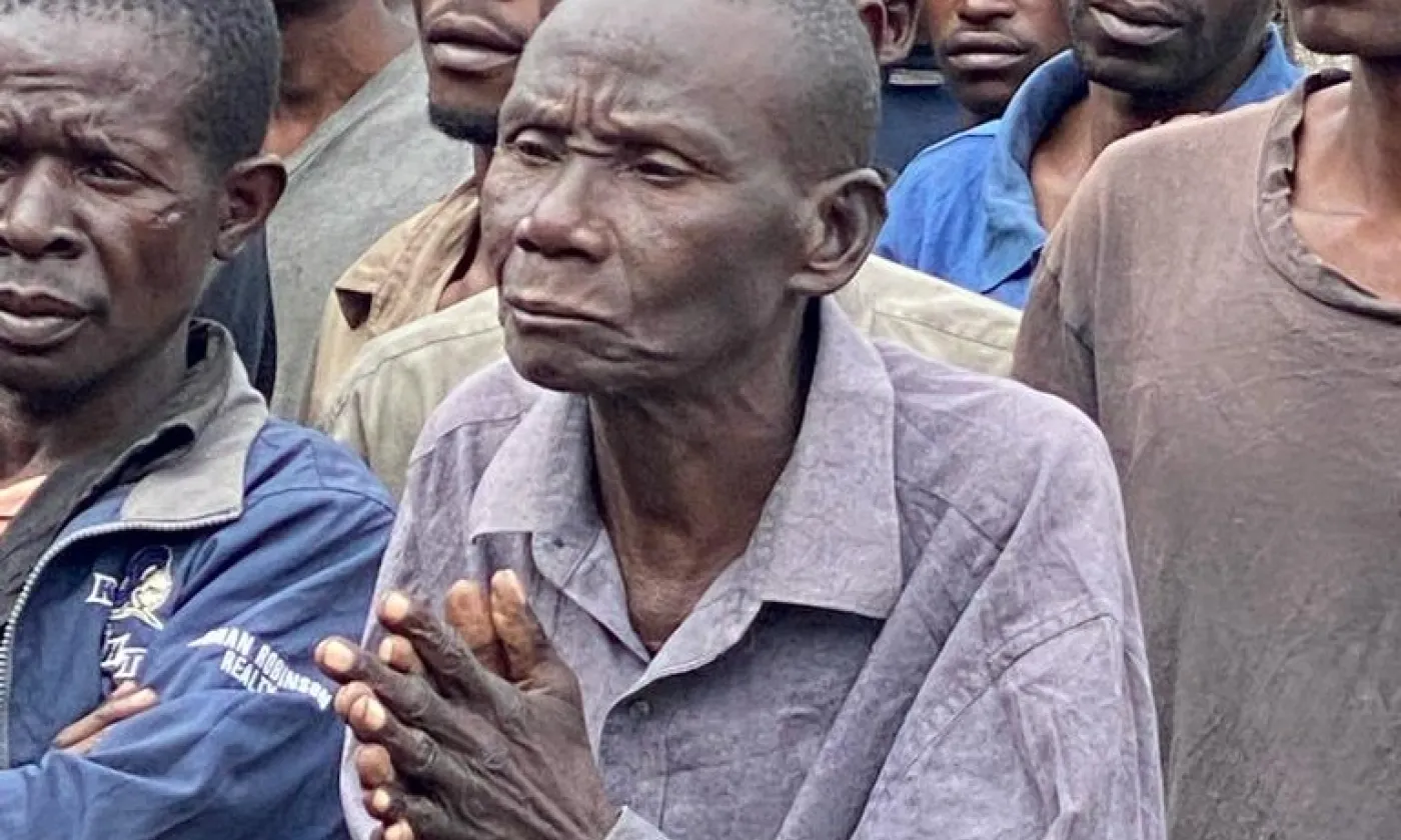 Un prisonnier au Congo ©José Mittaz / DR