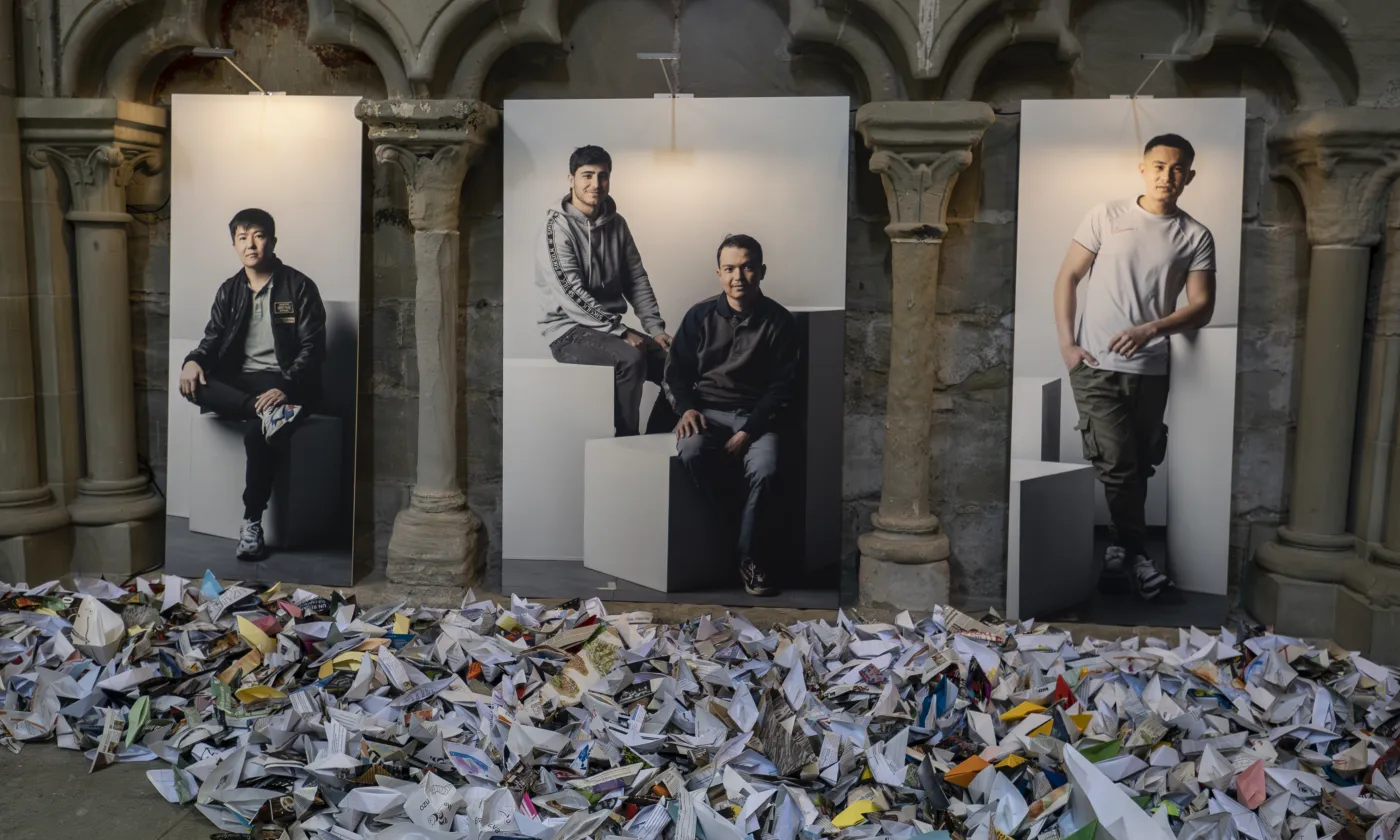 «Et vogue la galère» a déjà été présentée en juin dernier à la cathédrale de Lausanne. © nadejdacreation