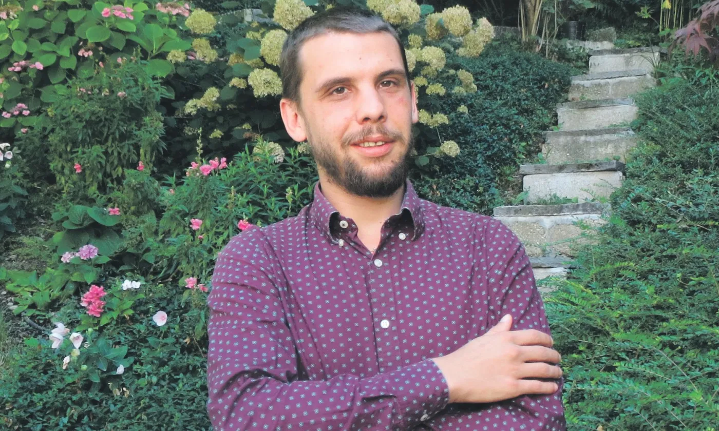 Sébastien Dupuis est doctorant au Centre suisse islam et société à l’Université de Fribourg. © Nastasia Meyrat