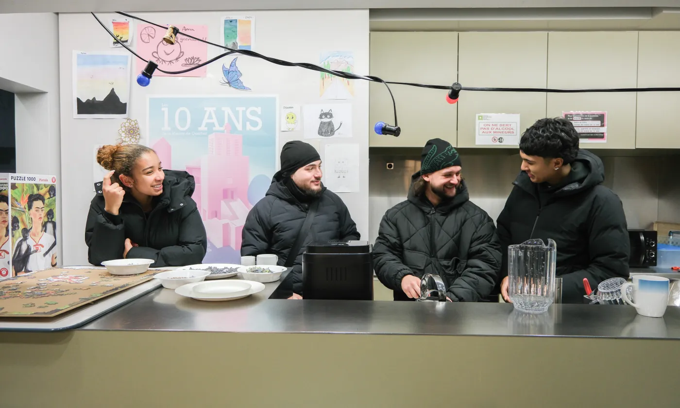 Enfants, jeunes et animateurs ont désormais investi les lieux. ©Elise Dottrens