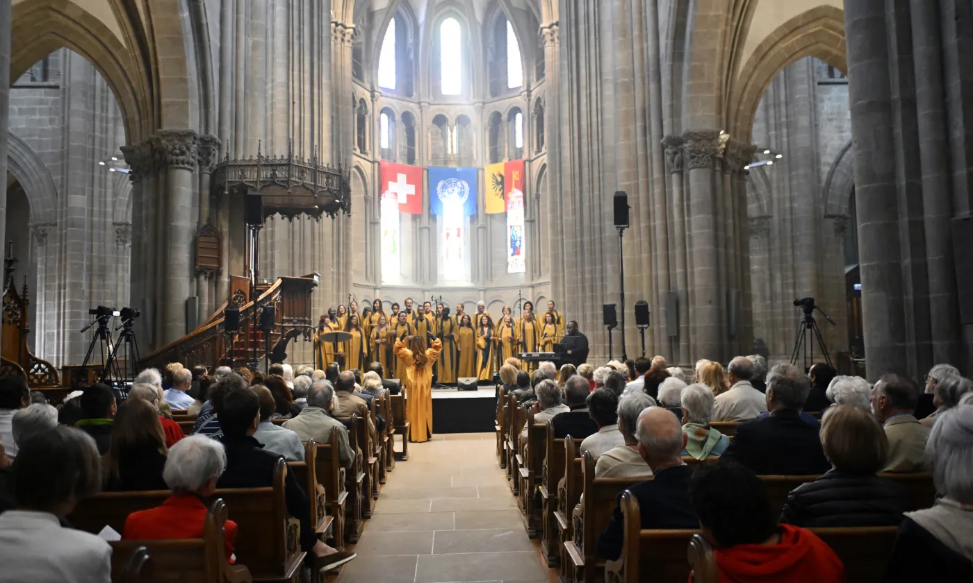 Culte de l’Assemblée de l’Eglise le 25 mai 2025. @Alain Grosclaude