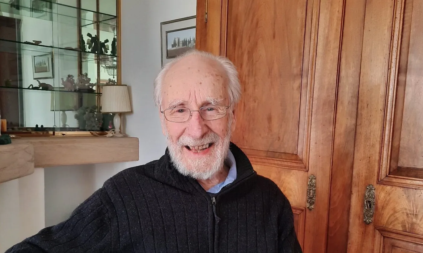 Frank Bridel a fêté ses 100 ans le 25 décembre dernier.  ©Geneviève Bridel