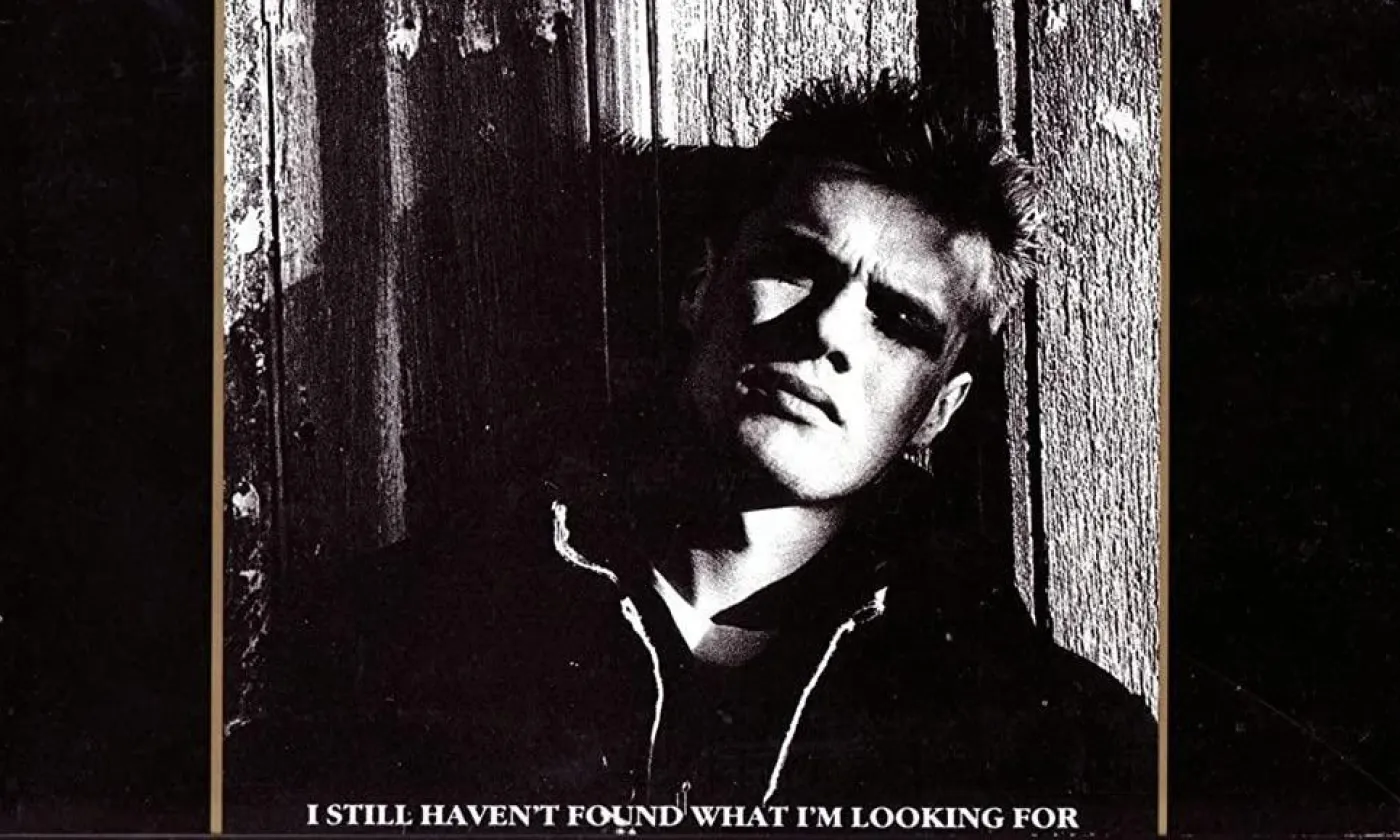 Couverture du single de "I still haven't found what I'm looking for" de U2 ©DR