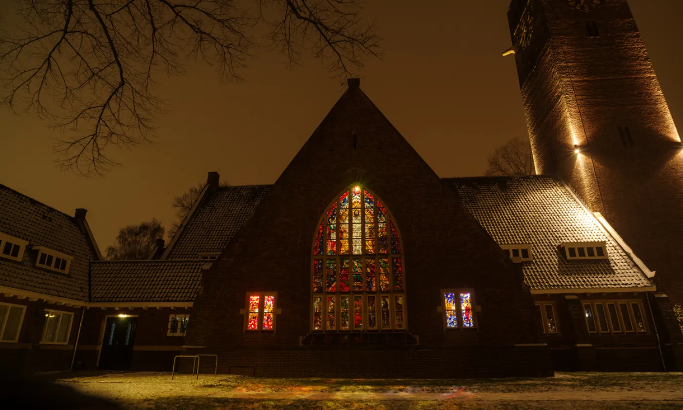 Comme un vitrail en hiver  ©iStock