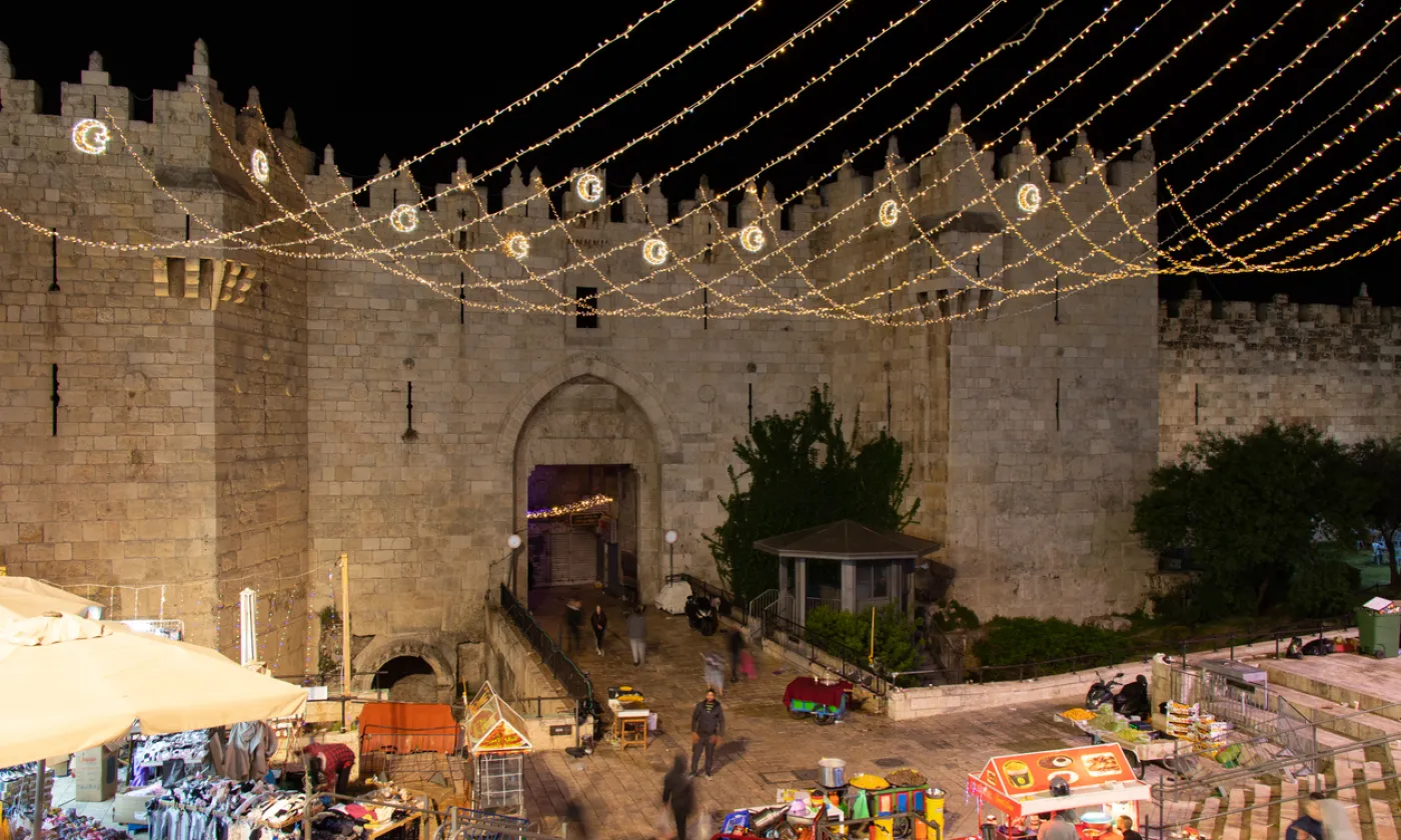 Le ramadan se fête à la porte de Damas ä Jérusalem ©iStock