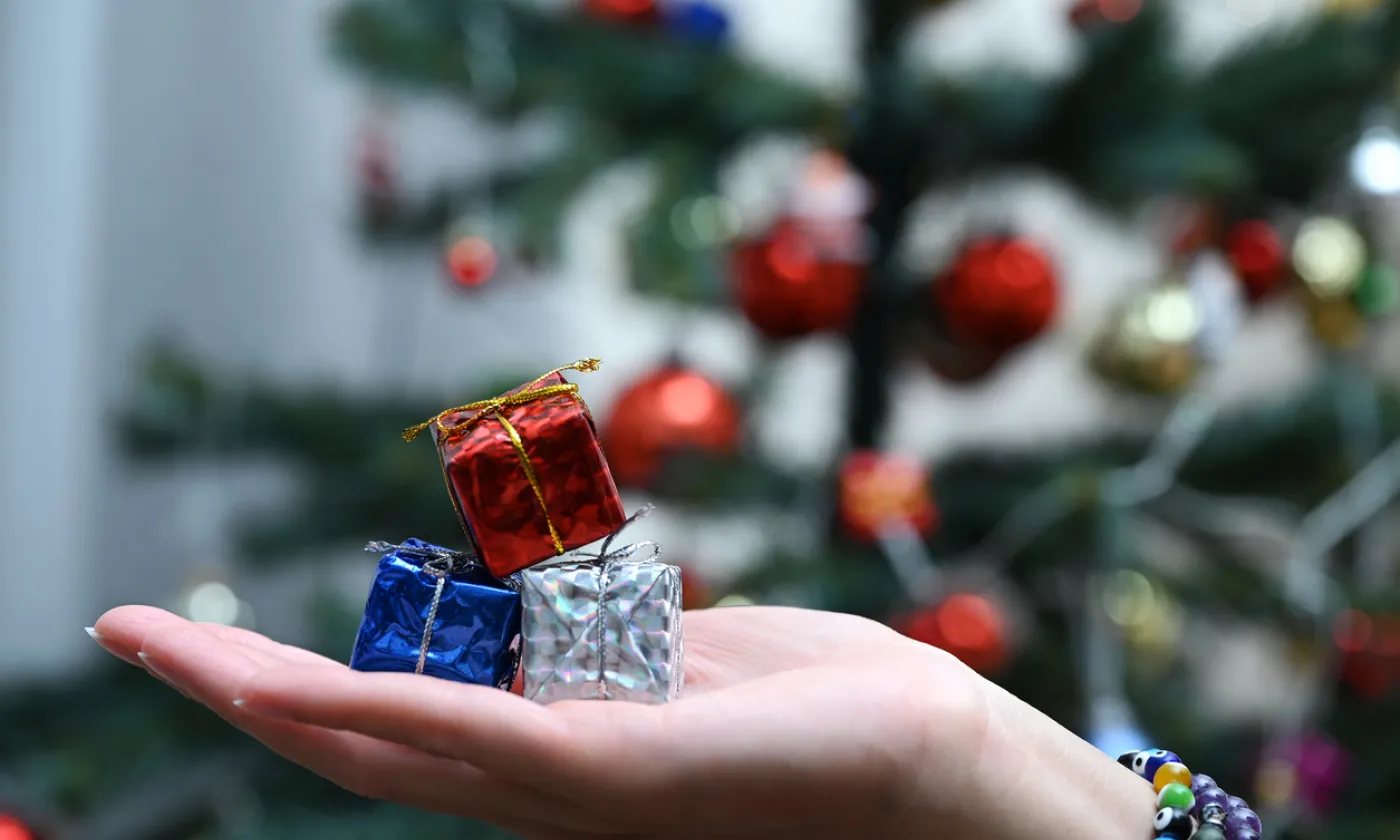 Faites le bonheur d’une famille en participant au Sapin solidaire. ©iStock