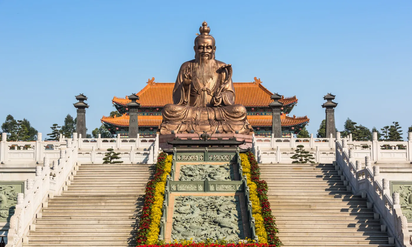 Statue de Lao Tseu, fondateur du taoïsme ©iStock