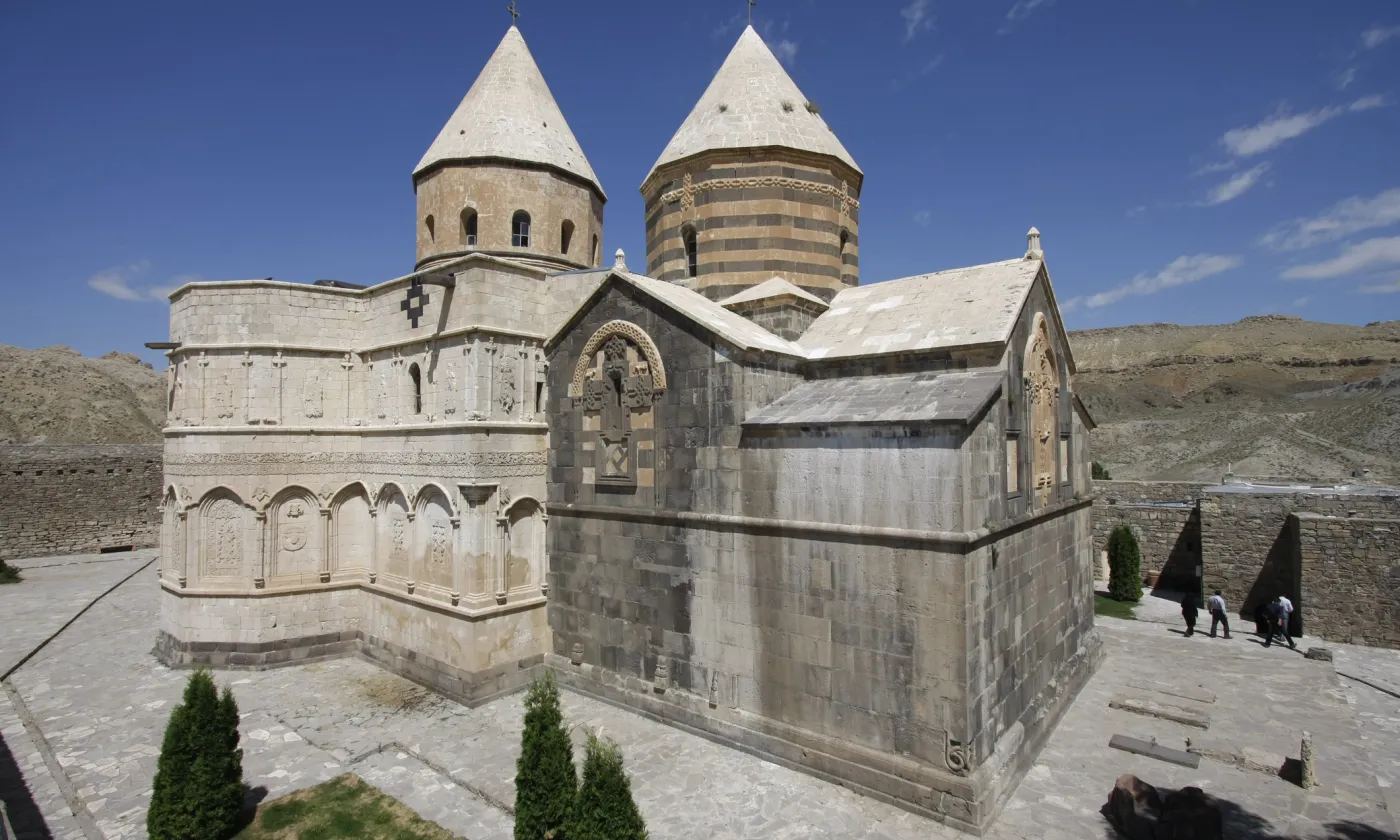 Le monastère Saint-Thaddée en Iran. @iStock/Konstantin Novakovic