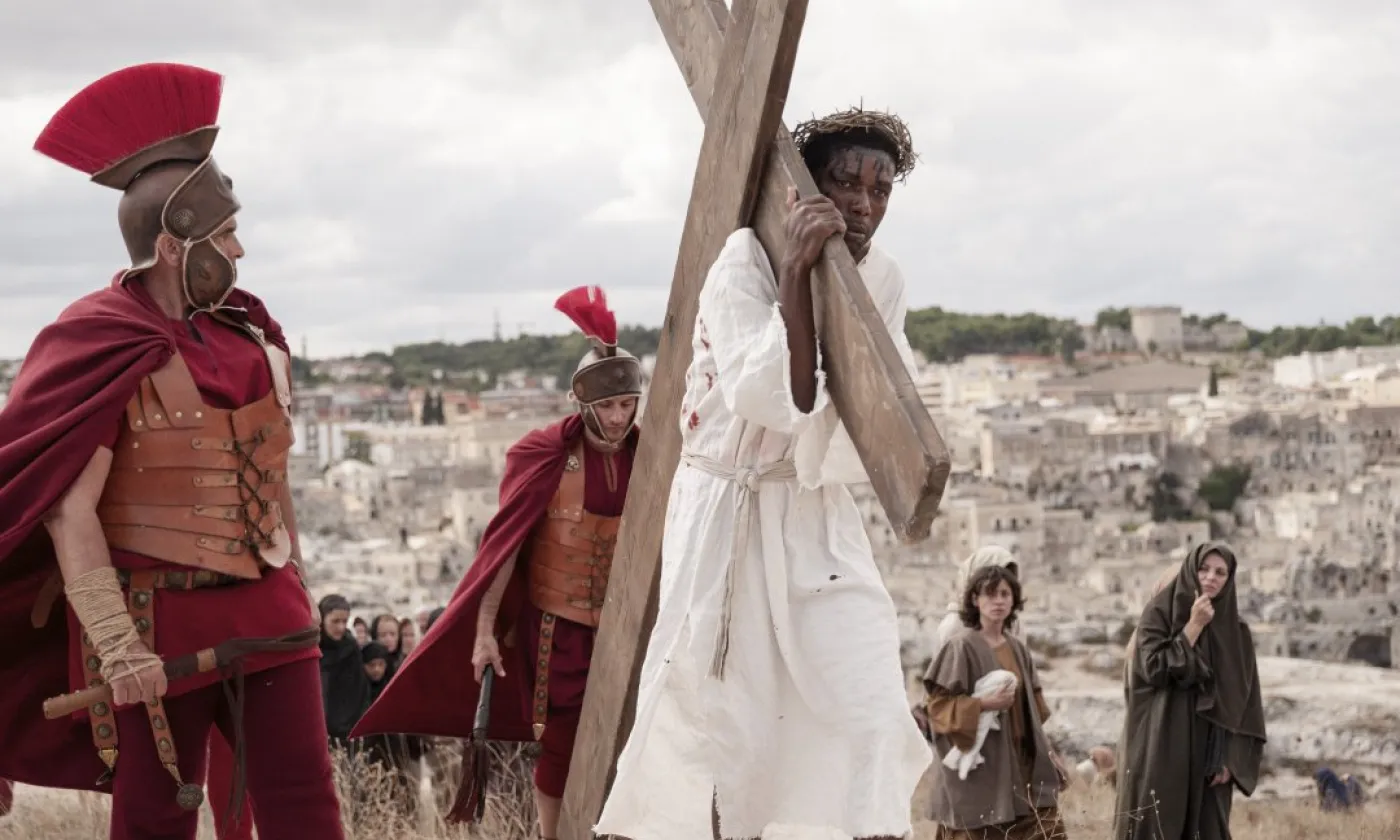 Photo de presse du film "Le Nouvel Evangile" ©Fruitmarket/Langfilm/IIPM/Photo by Armin Smailovic