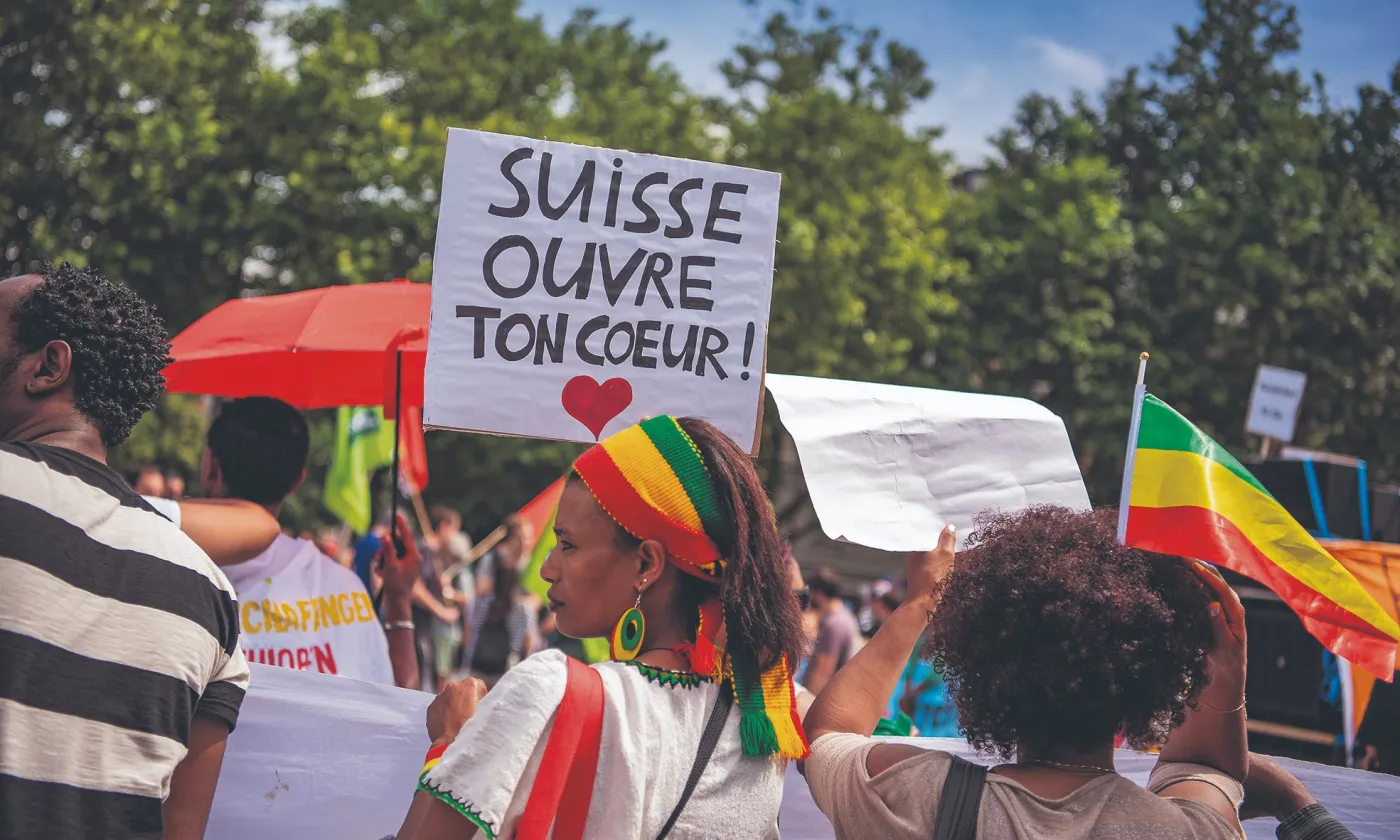 Le service d’aide aux réfugiés du Centre social protestant (CSP) de Genève a fêté ses 50 ans en 2022. © Eric Roset