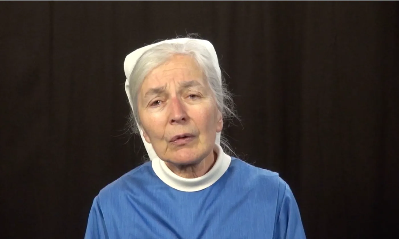 Soeur Madeleine parle de sa vocation dans le film «La vie, un appel!» ©EERV