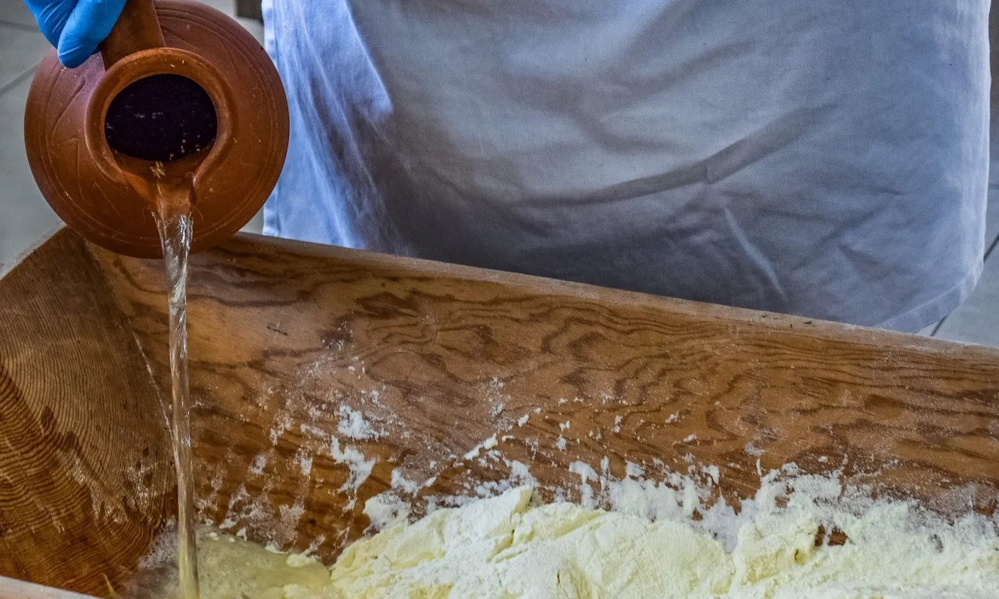 Savoir se régénérer est aussi une qualité du travail farine au pétrin