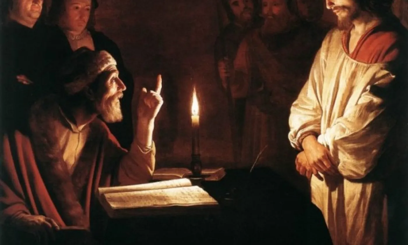 Le Christ devant Caïphe Il est avantageux qu'un seul meure pour le peuple