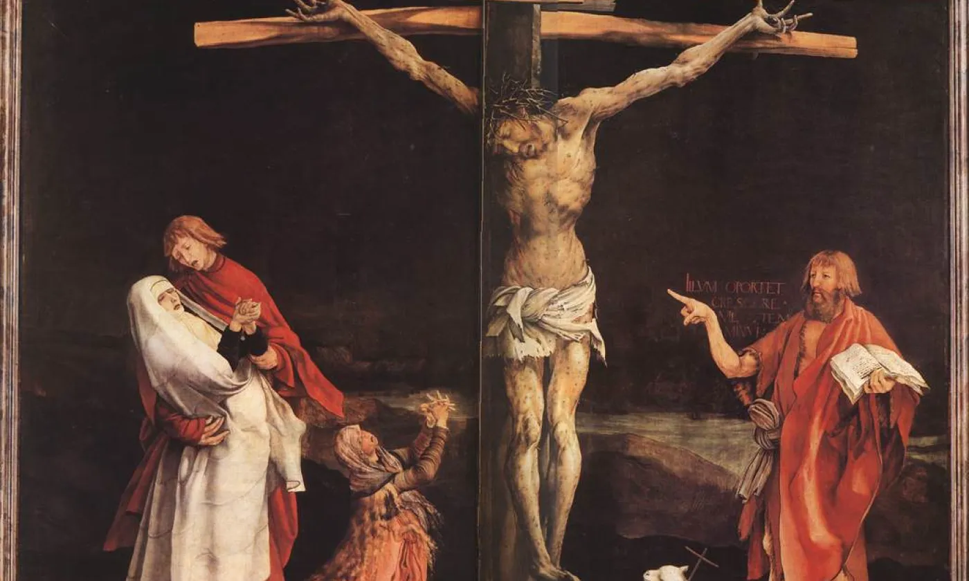 Retable d'Issenheim, peintre Matthias Grünevald, 1512-1516 Retable d'Issenheim, peintre Matthias Grünevald, 1512-1516