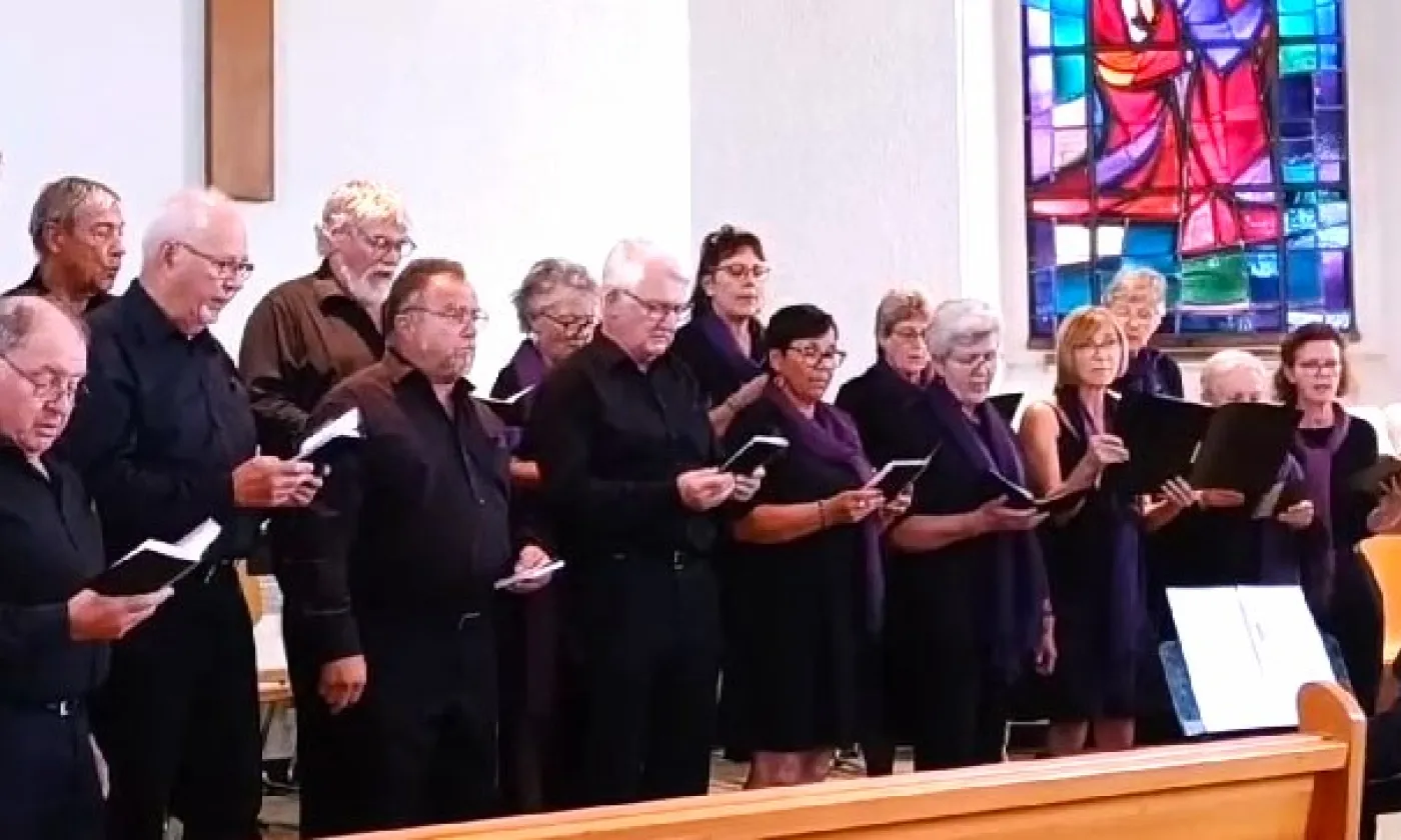 Concert du Jorat Gospel à Crêt-Bérard Jorat Gospel
