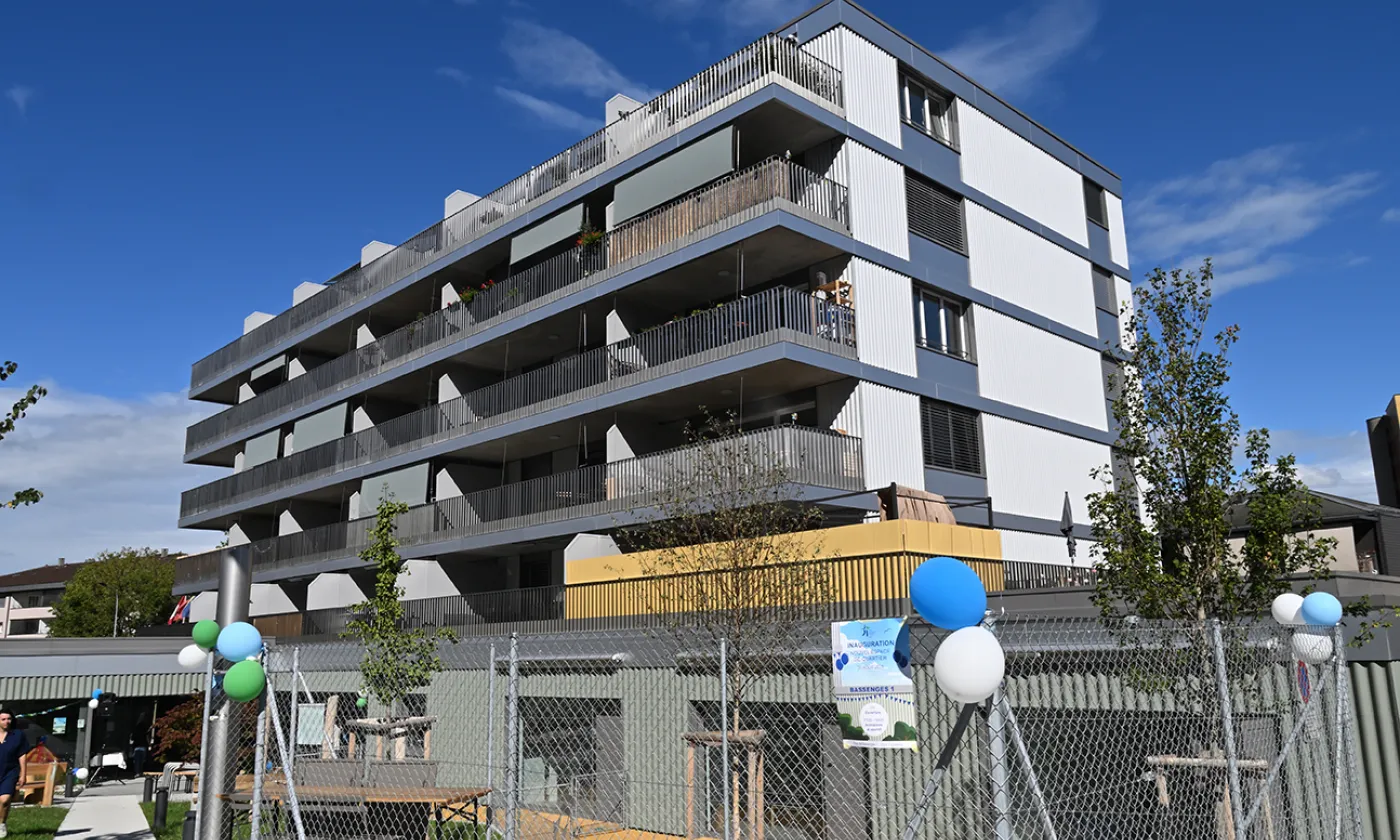 L’immeuble de Bassenges, à la croisée entre vie quotidienne et spiritualité. © EERV - F-Paccaud L’immeuble de Bassenges, à la croisée entre vie quotidienne et spiritualité. ©  © EERV - F-Paccaud