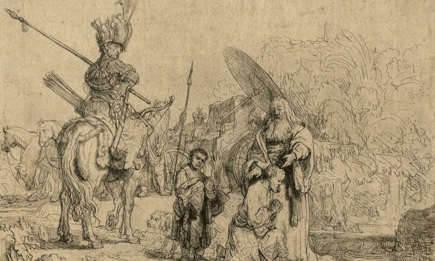 Le Baptême de l’eunuque, Rembrandt van Rijn, 1641 © MAH Musée d’art et d’histoire, Ville de Genève. Achat, 1877 (extrait)