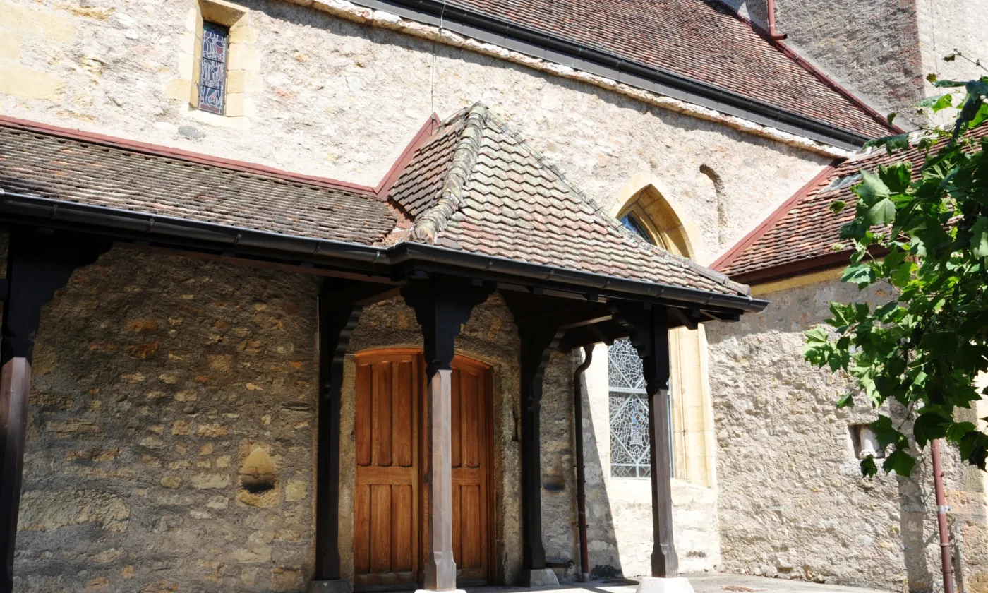 Temple de Corcelles © Réf-Médias