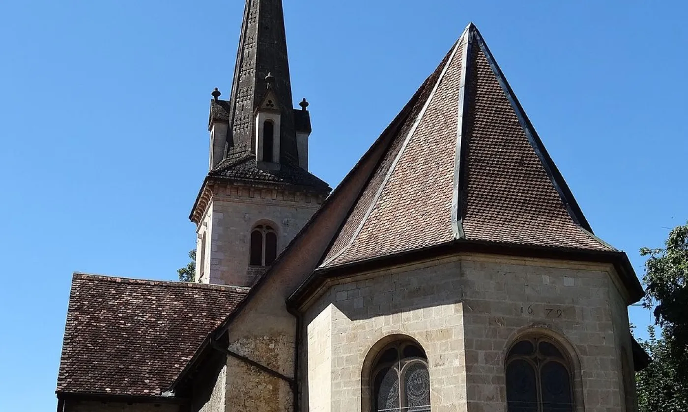 Temple de Môtiers (©Sinenomine2, CC BY-SA 3.0 Wikimedia Commons)