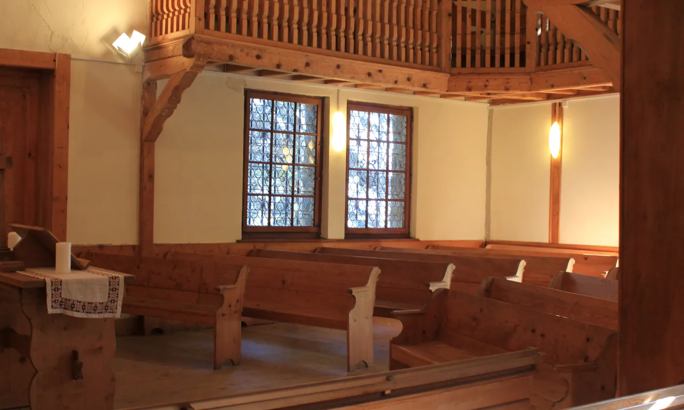 Chapelle des Mayens-de-Sion (©Paroisse protestante de Sion)