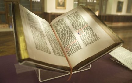 Bible de Gutenberg © Flickr CC BY-SA 2.0 / NYC Wanderer