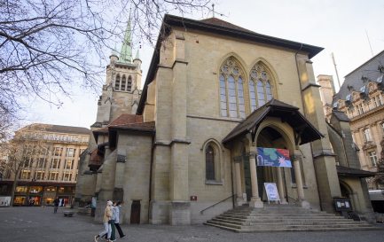 L'église Saint-François fête ses 750 ans. @Keystone