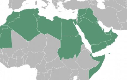 Schéma des pays du monde arabe / ©Wikimedia Commons / PD-self / T.seppelt