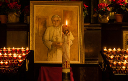 Messe de requiem pour le pape émérite Benoît XVI à la cathédrale de Westminster, 31 décembre 2022) / ©Flickr/Catholic Church England and Wales