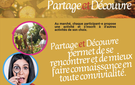 Flyer de l&#039;événement &quot;Partage et Découvre&quot;, organisé par la paroisse de la BARC / ©DR