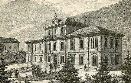 La Casa valdese vers 1890