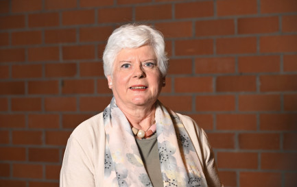 Chantal Eberlé (69 ans) a été élue présidente de l’Église protestante de Genève (EPG) le jeudi 21 septembre. / ©Alain Grosclaude/EPG