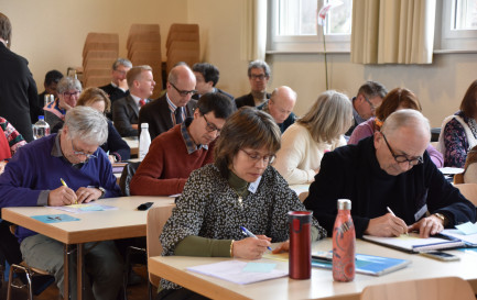 Le Synode de l&#039;Eglise évangélique réformée du canton de Vaud (EERV) réuni le samedi 11 mars / Crédit: Gérard Jaton /EERV