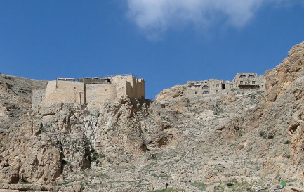 Syrie: le monastère de Mar Moussa rouvre après 10 ans de guerre / ©Bernard Gagnon, CC BY-SA 4.0 Wikimedia Commons