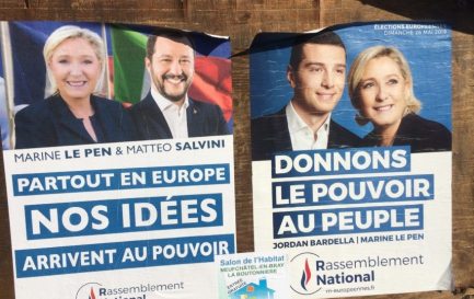 Le Rassemblement national en appelle régulièrement au peuple, comme dans le cadre des élections européennes de 2019. / DR