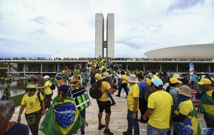 Insurrection du 8 janvier 2023 à Brasilia / ©Wikimedia Commons / Marcelo Camargo / Agência Brasil