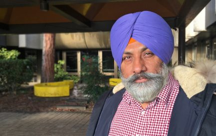 Jaspal Singh, président du temple sikh de Genève / ©Grégory Roth/RTSreligion