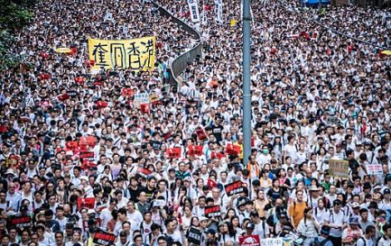 Manifestations à Hong Kong / © Wikimedia Commons (CC-BY-SA-4.0 / Hf9631)