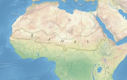 La région du Sahel / ©Munion, CC BY-SA 3.0 Wikimedia Commons