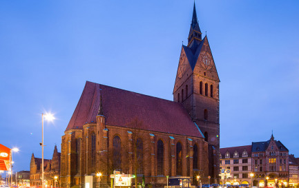 La Marktkirche, à Hanovre / ©Christian A. Schröder (ChristianSchd), CC BY-SA 4.0 Wikimedia Commons