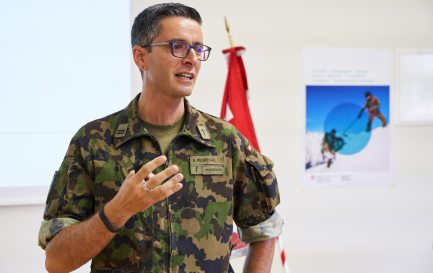 Noël Pedreira / ©Aumônerie de l&#039;Armée suisse