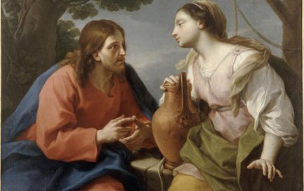 Jésus et la Samaritaine. Huile sur toile. / © Etienne Parrocel
