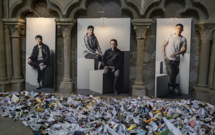 «Et vogue la galère» a déjà été présentée en juin dernier à la cathédrale de Lausanne. / © nadejdacreation