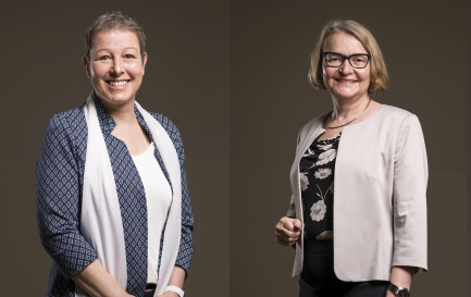 Renate Grunder et Ursula Marti ont été élues au Conseil synodal des Églises réformées Berne-Jura-Soleure. © Roland Juker / Renate Grunder et Ursula Marti ont été élues au Conseil synodal des Églises réformées Berne-Jura-Soleure. © Roland Juker