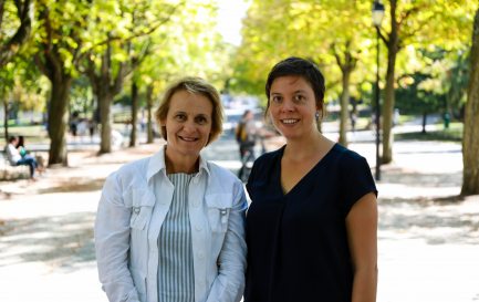 Lauriane Savoy (à droite) collabore avec Elisabeth Parmentier auprès de l&#039;Université de Genève. / DR-RZN TORBEY