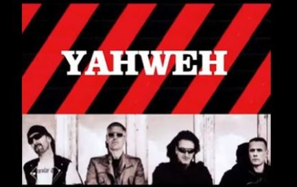 Extrait de la couverture du single de &quot;Yahweh&quot; de U2 / ©DR