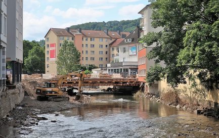 Dégâts causés par les inondations à Hagen, Rhénanie-du-Nord-Westphalie / ©Bärwinkel Klaus, CC BY-SA 4.0 Wikimedia Commons